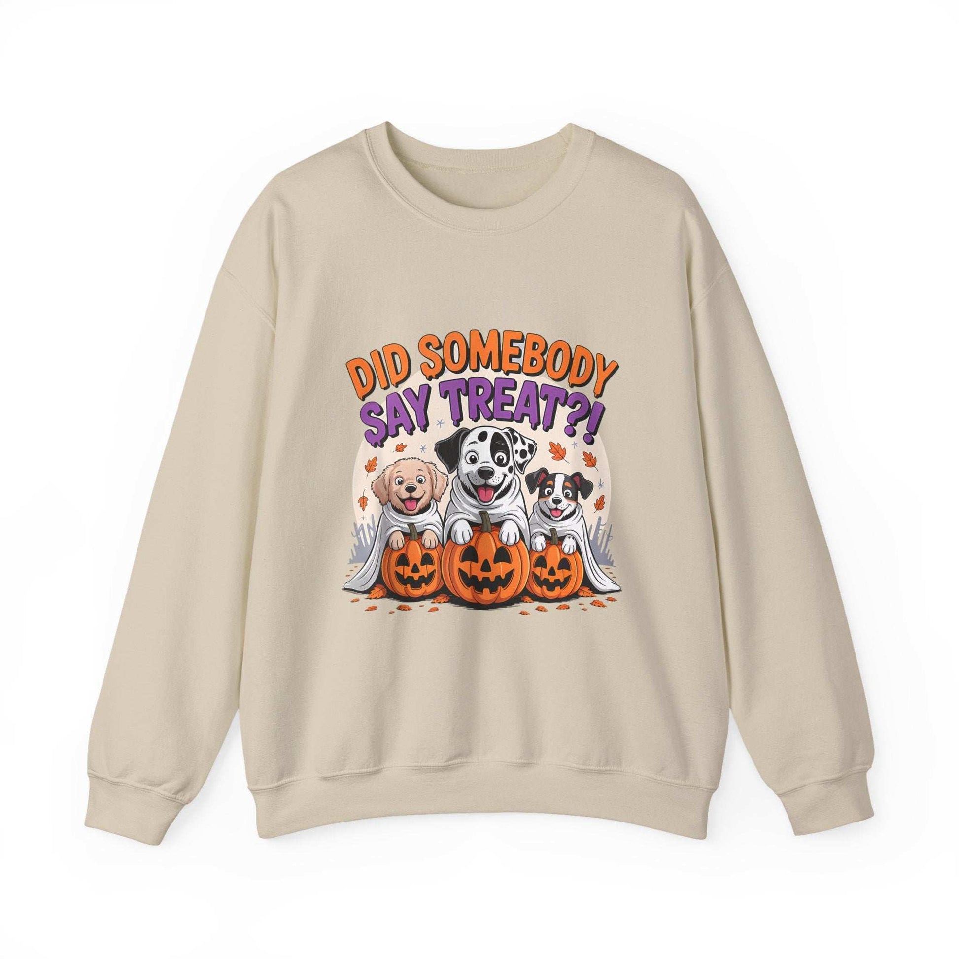Halloween Dog Lover Crewneck - Cozy Spooky Season Pet Parent Sweatshirt - Purrfect Pet Haven