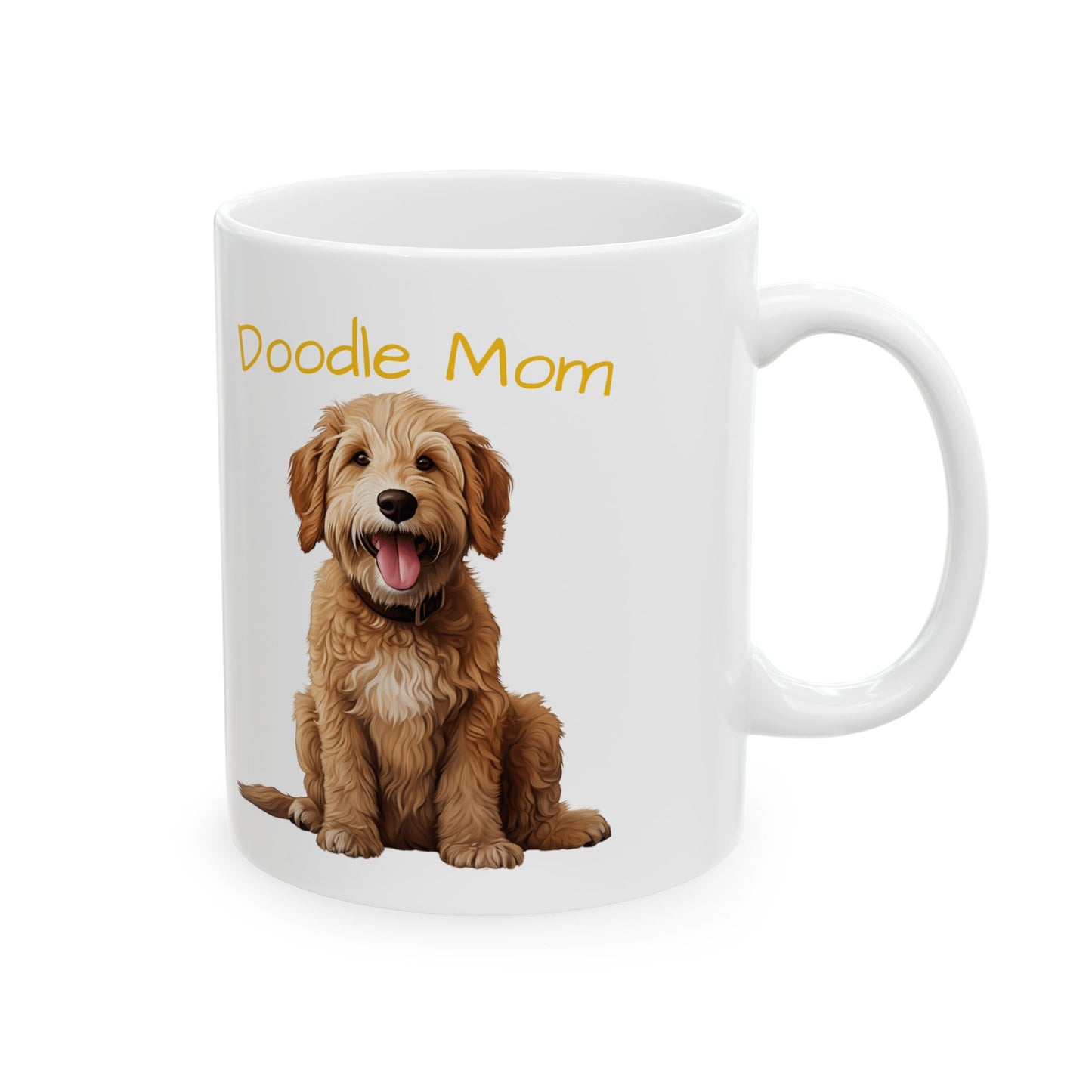 Doodle Dog Mom Ceramic Mug - Perfect Gift for Pet Lovers