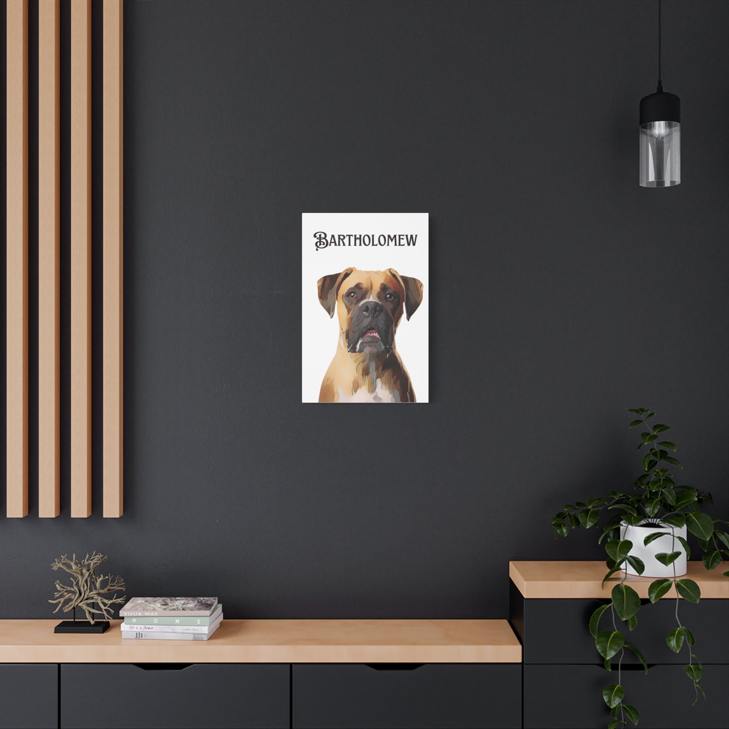 PAW-sonalized White Canvas Print | Upload Photo~Choose size | Purrfect Pet Haven