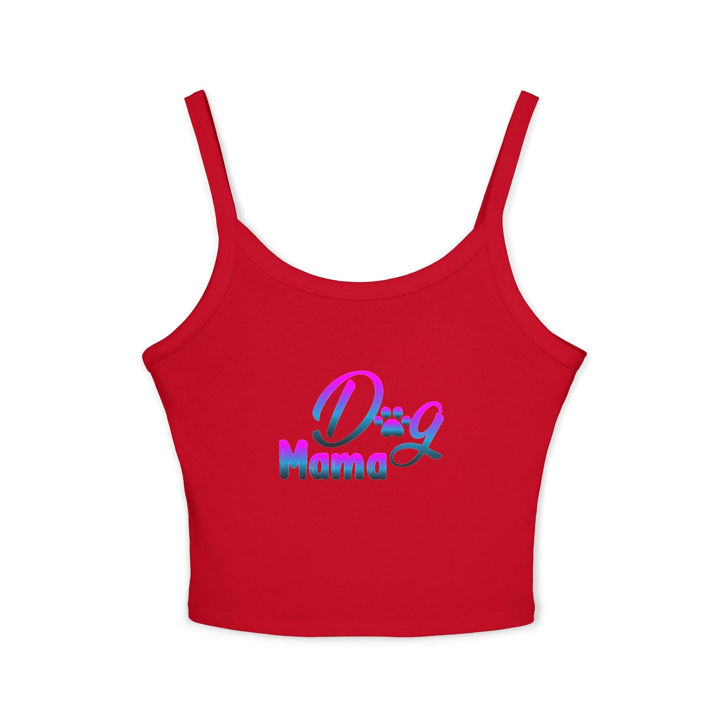Dog Mama - Spaghetti Strap Tank Top