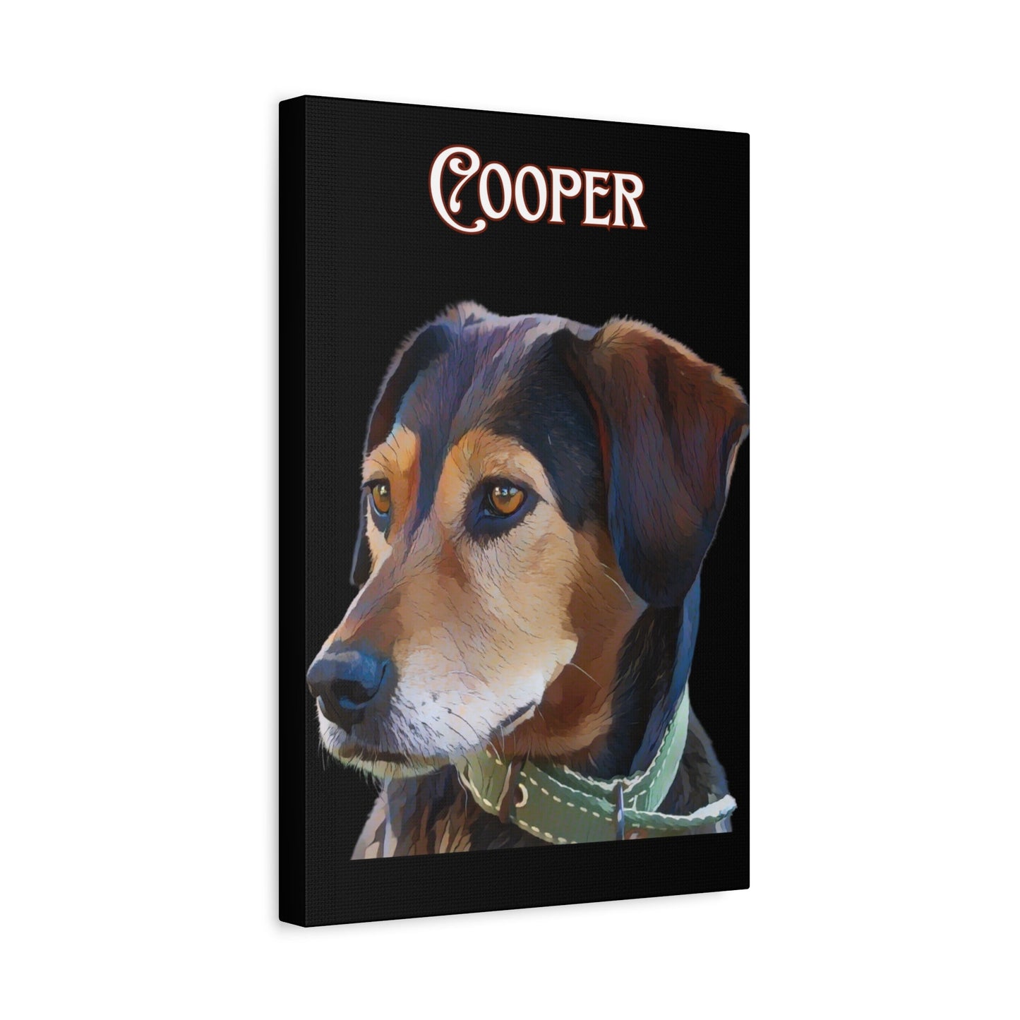 Custom Portrait Cartoon Photo Canvas Print Matte Canvas - Upload Your Photo | Purrfect Pet Haven