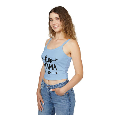 Fur Mama Spaghetti Strap Tank Top - Perfect for Dog Moms