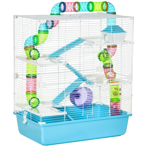 Extra-Large 23" Hamster Cage - 5-Tier with Tunnels