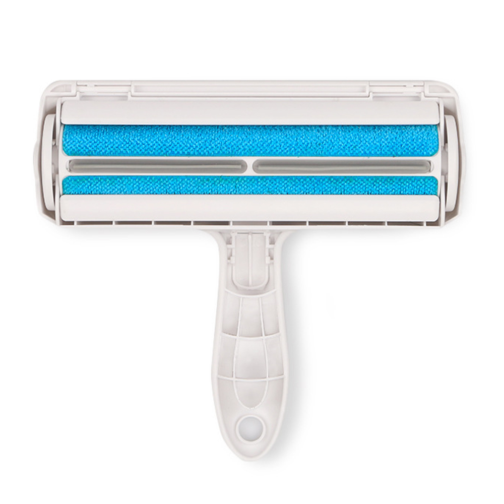 One-Handed Lint Removal Pet Hair Remover Roller - Blue | Purrfect Pet Haven