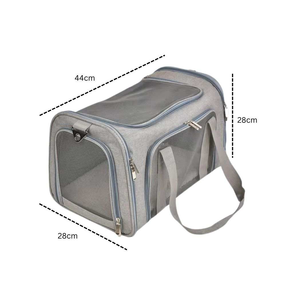 Airline Approved Pet Carrier Bag Backpack For Small Dogs and Cats | Purrfect Pet Haven