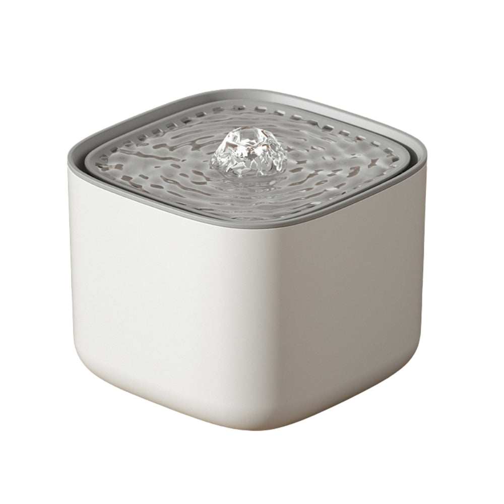 USB Electric Mute 3L Auto Recirculating Cat Water Fountain with Auto Recirculation | Purrfect Pet Haven