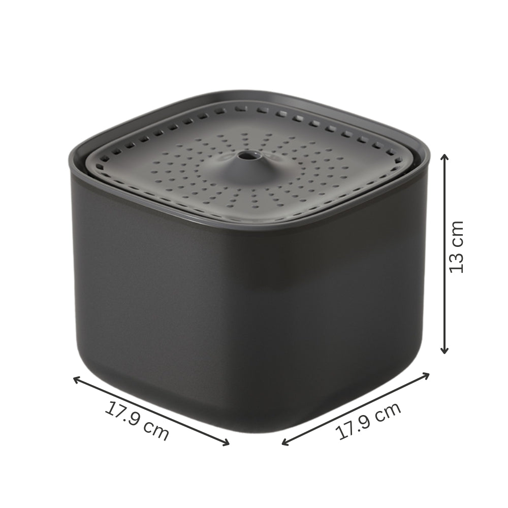 USB Electric Mute 3L Auto Recirculating Cat Water Fountain with Auto Recirculation | Purrfect Pet Haven