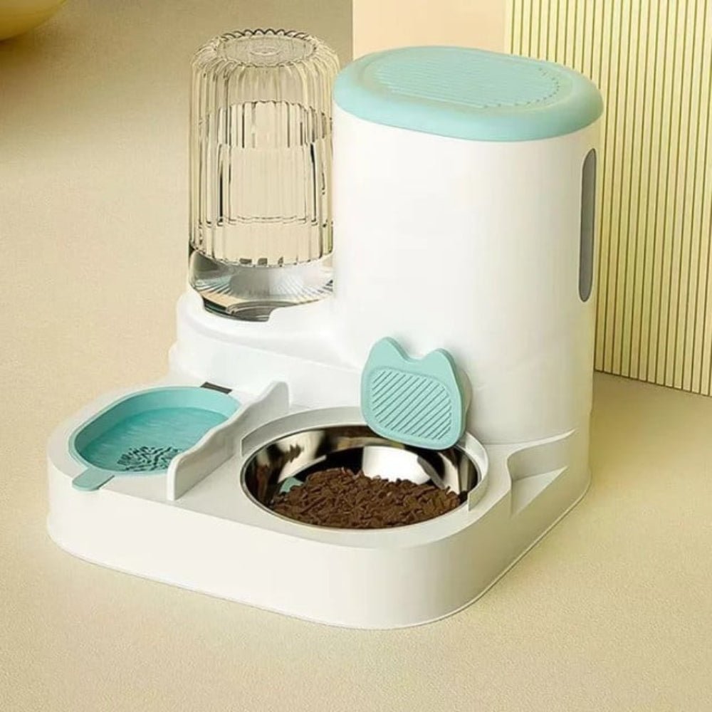 Automatic Pet Food Feeder and Water for Cats Dogs Pets | Purrfect Pet Haven