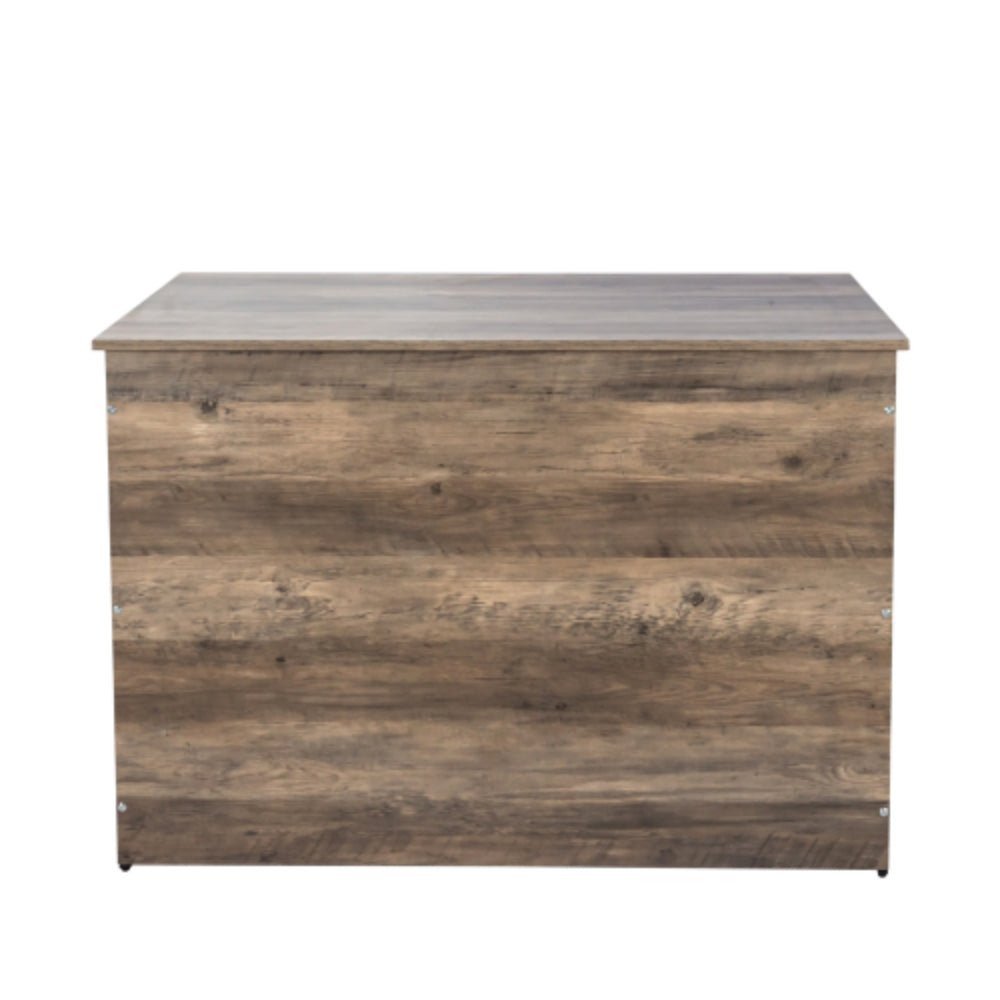 Stylish Wooden Dog Crate Furniture with Double Doors Large