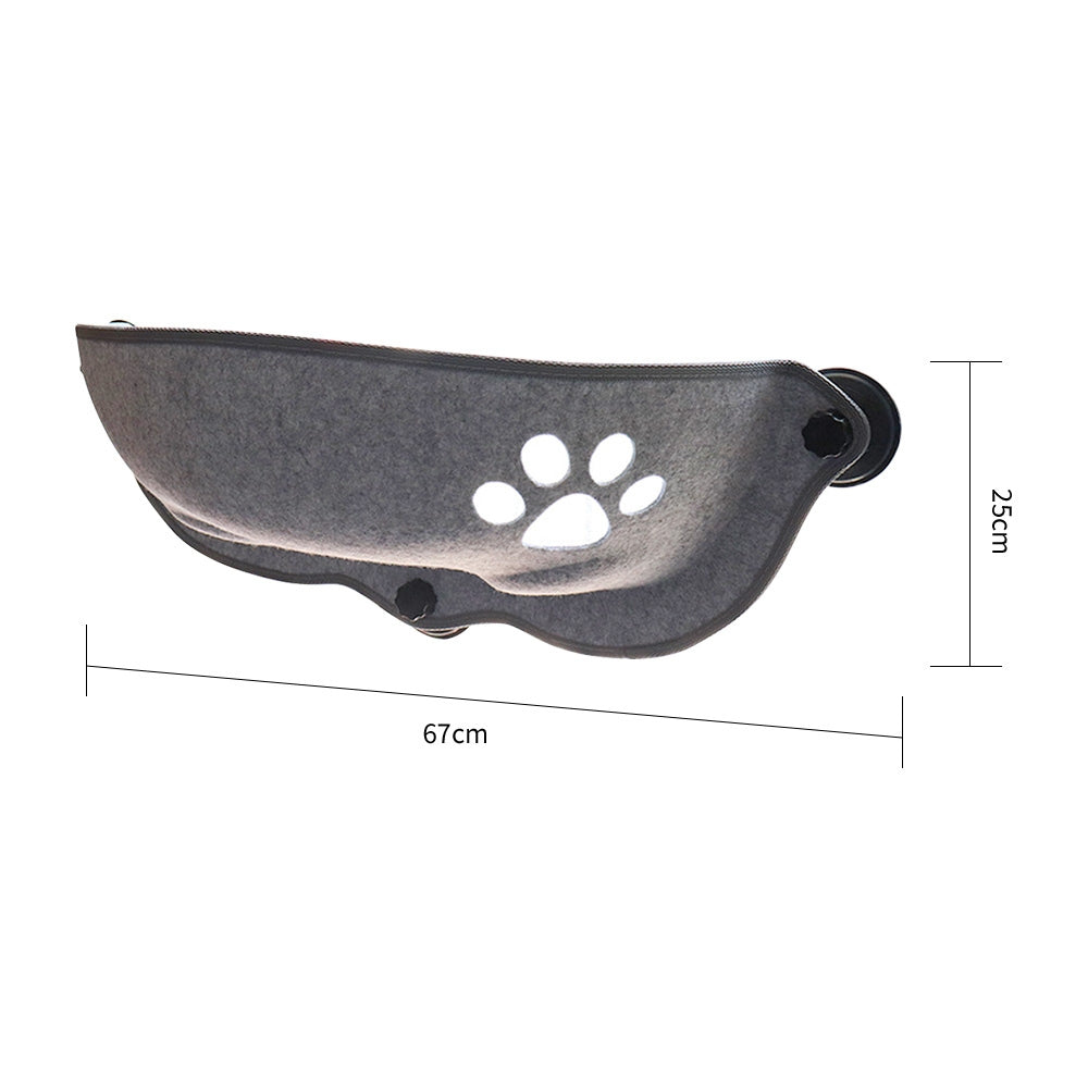Premium Cat Window Hammock with Strong Suction Cups | Purrfect Pet Haven