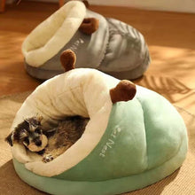 Foldable Slipper Pet Bed House - Cats & Dogs - Purrfect Pet Haven