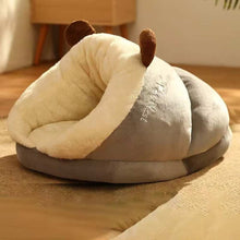 Foldable Slipper Pet Bed House - Cats & Dogs - Purrfect Pet Haven
