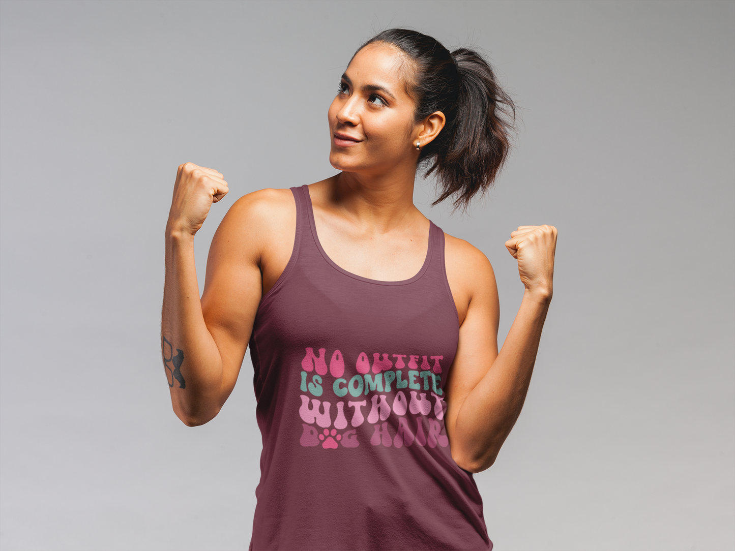 Playful Unisex Heavy Cotton Tank Top - Perfect for Casual Days