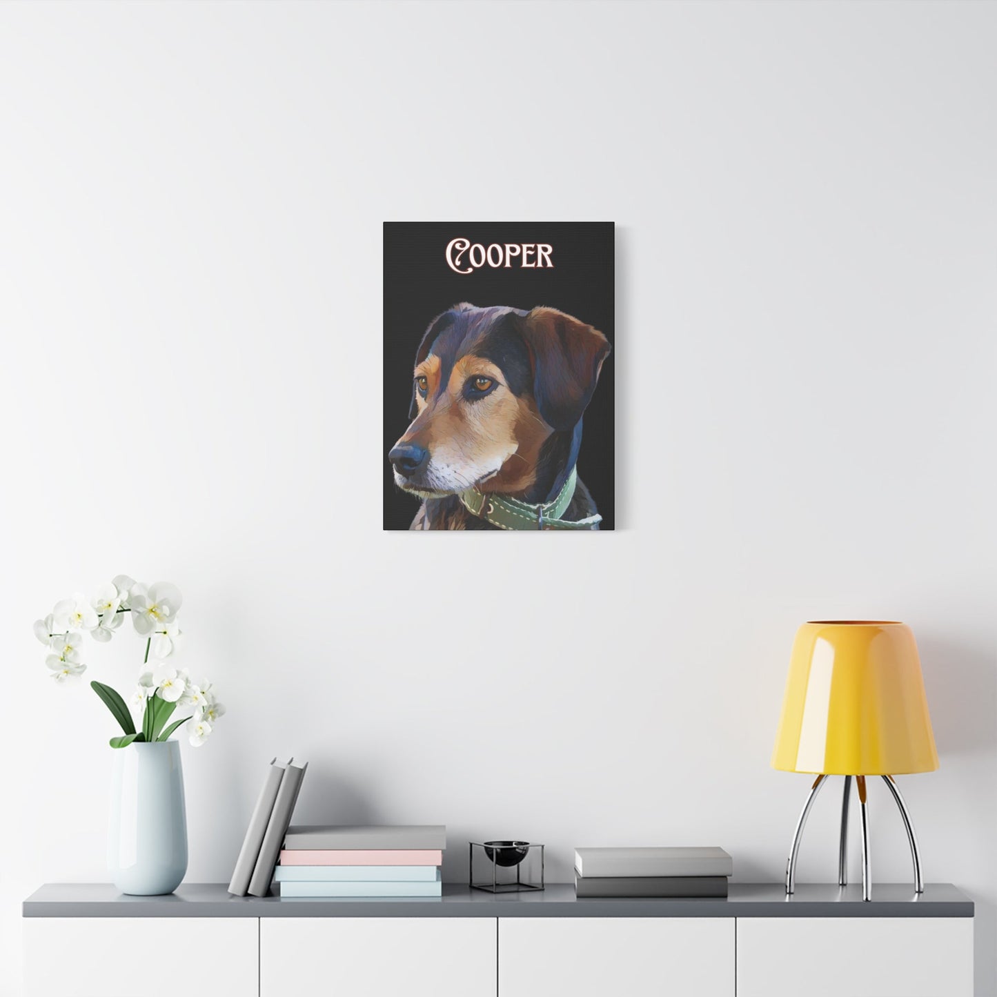 Custom Portrait Cartoon Photo Canvas Print Matte Canvas - Upload Your Photo | Purrfect Pet Haven