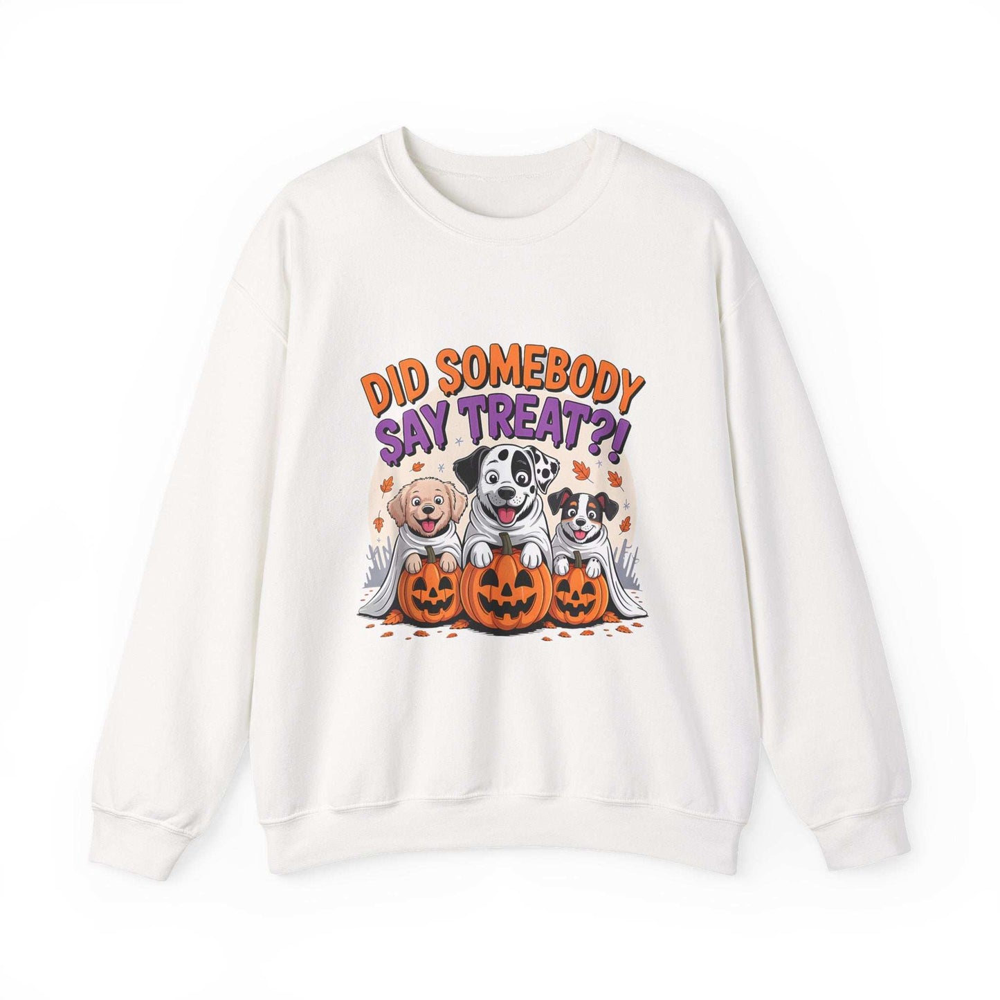 Halloween Dog Lover Crewneck - Cozy Spooky Season Pet Parent Sweatshirt - Purrfect Pet Haven