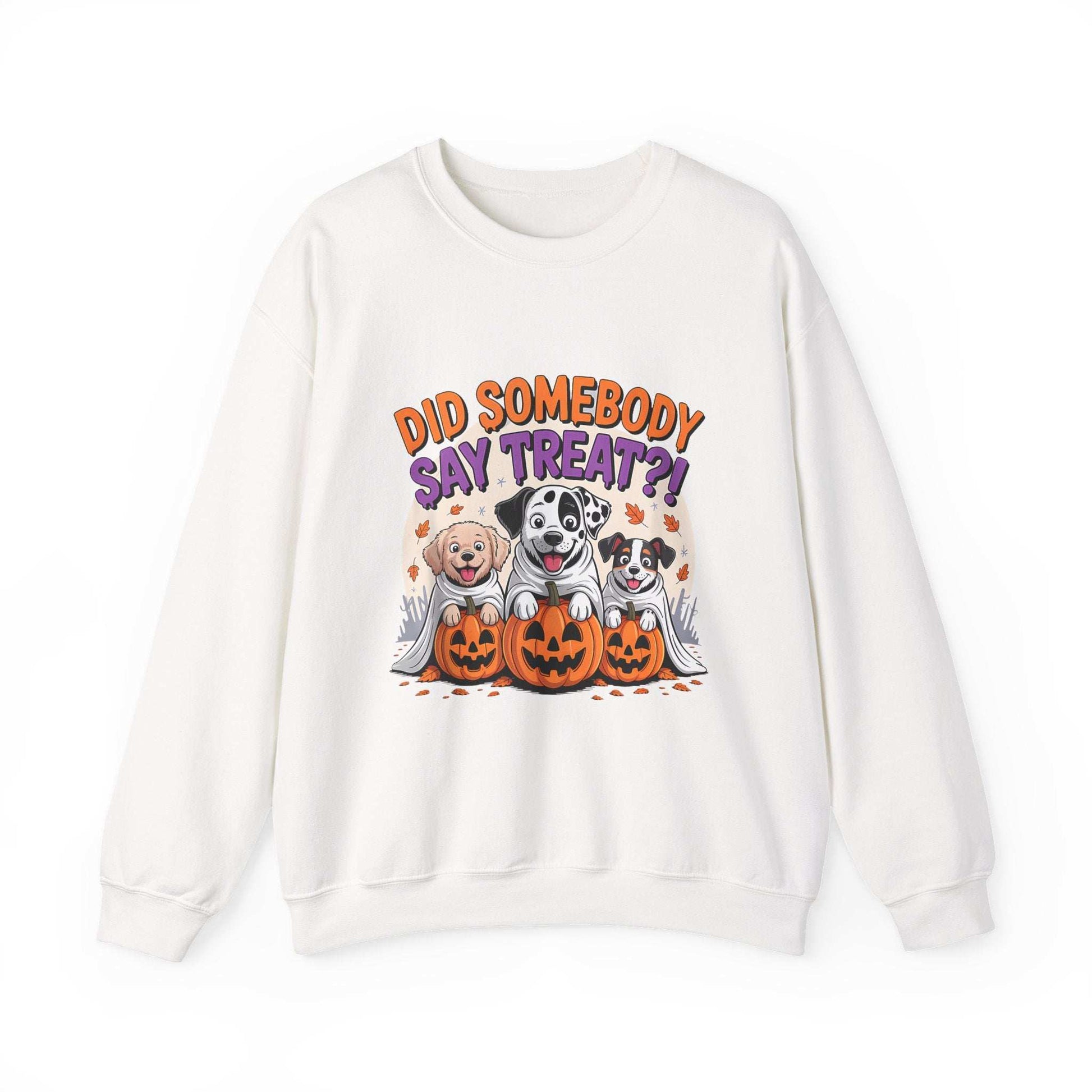 Halloween Dog Lover Crewneck - Cozy Spooky Season Pet Parent Sweatshirt - Purrfect Pet Haven