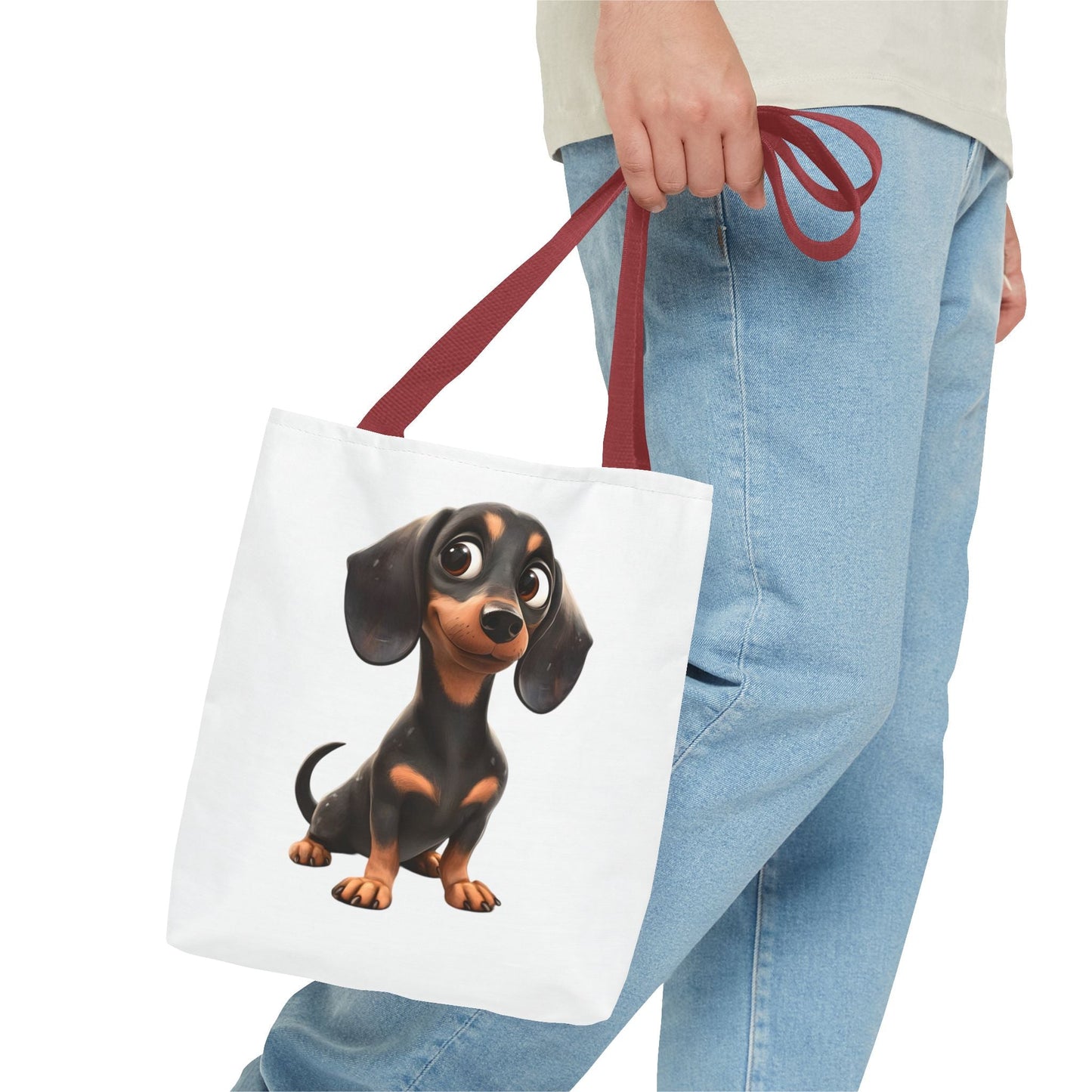 Cute Dachshund Tote Bag | Adorable Dog Lover Accessory | Purrfect Pet Haven