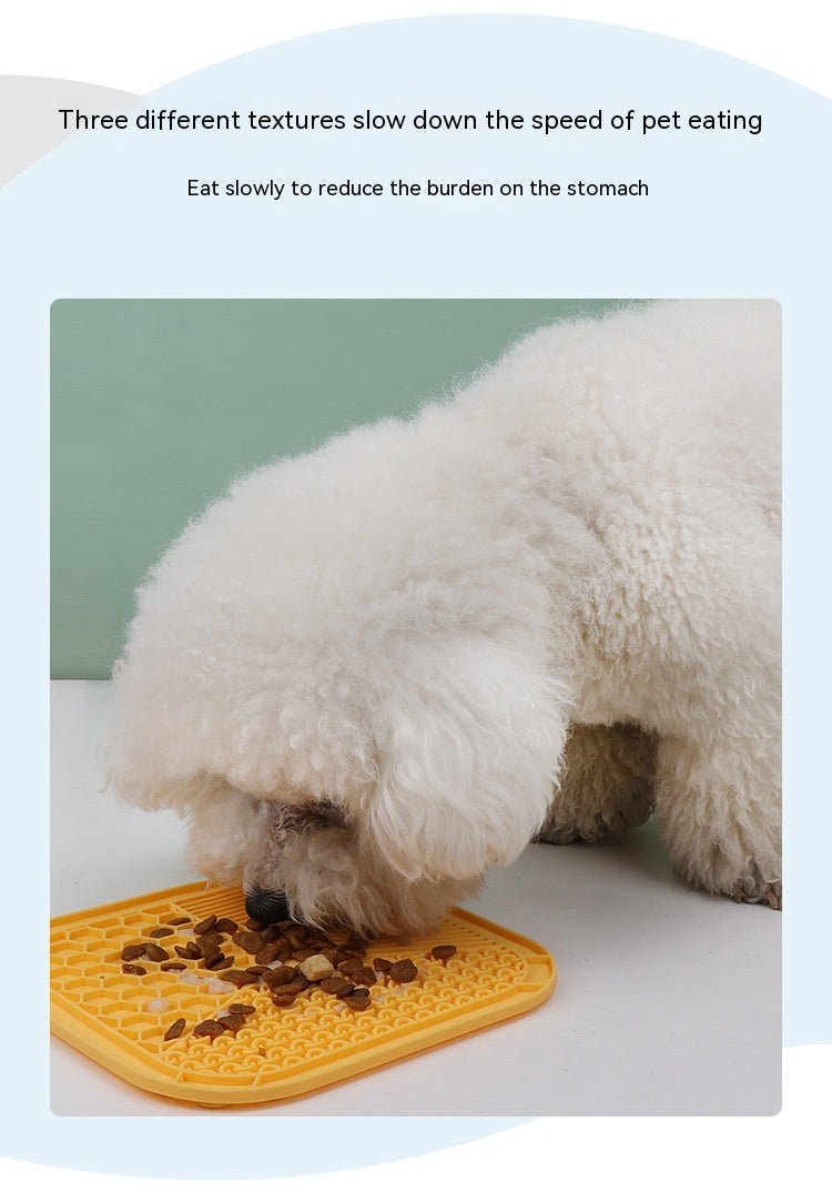 Anti-choke Slow Feeding Bowl Dog Licking Pad Pet Supplies