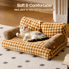 Washable Pet Bed - Fluffy Couch Small-Medium
