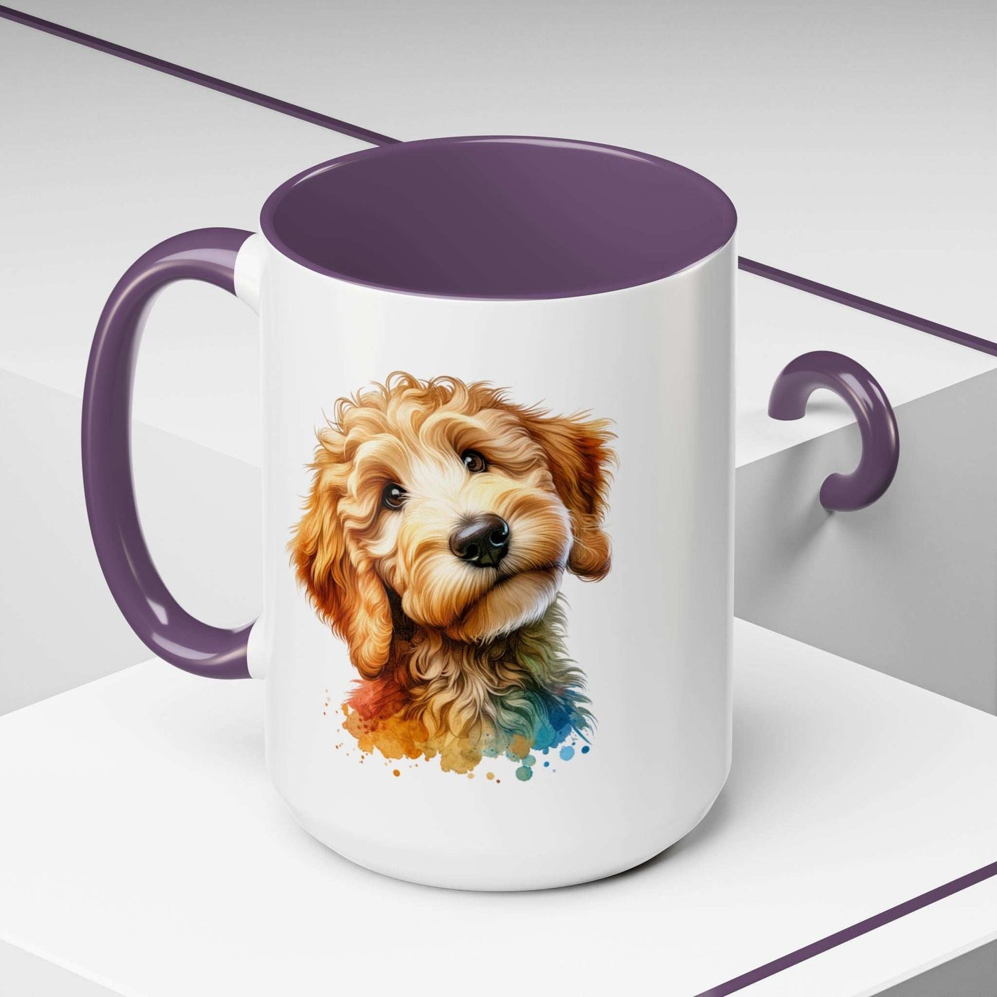 Cute Dog-Themed Accent Coffee Mug - Perfect for Animal Lovers | Purrfect Pet Haven