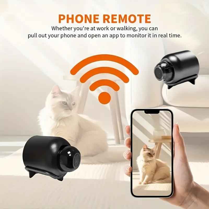 Indoor Pet Camera - Magnetic WiFi with Night Vision - Purrfect Pet Haven