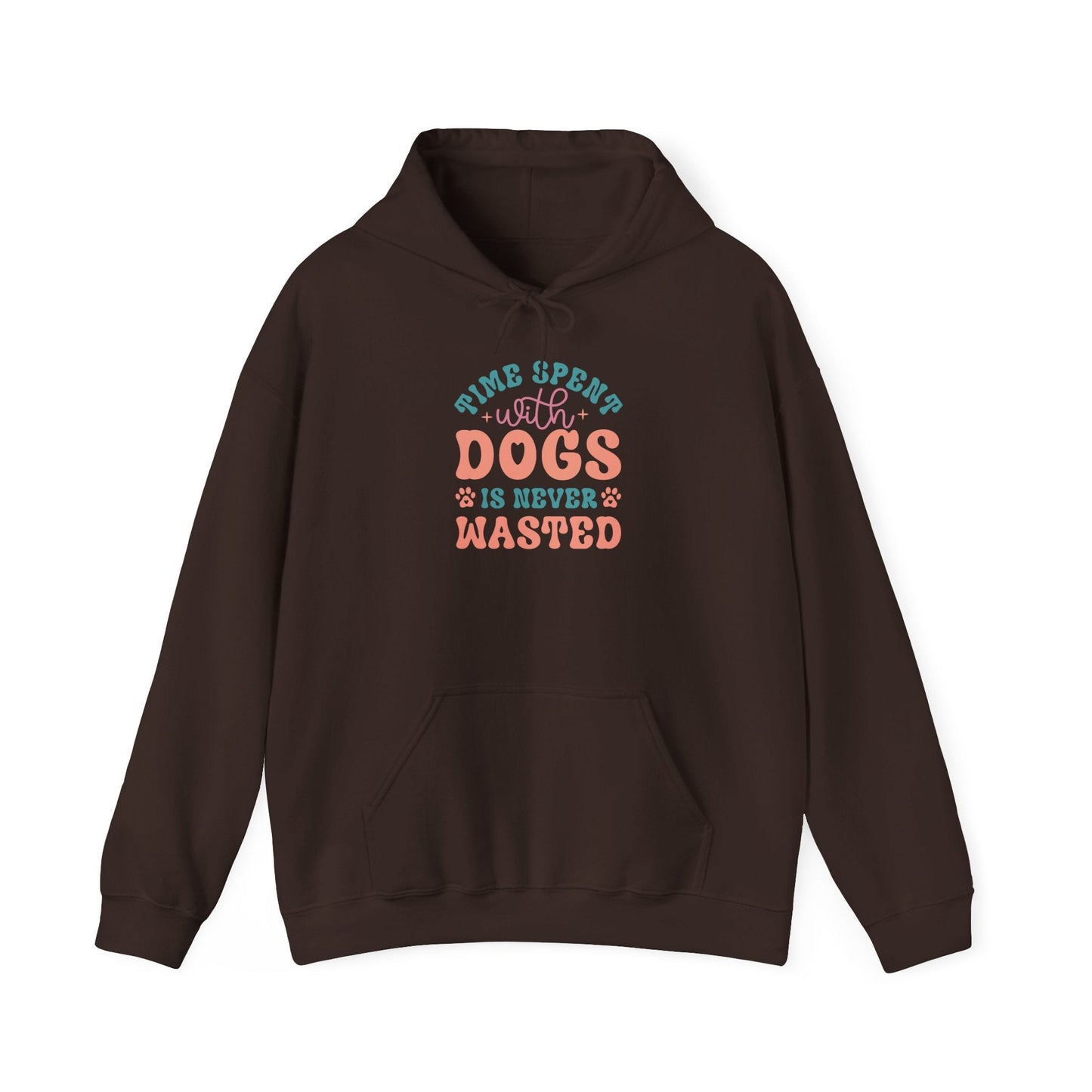 Time Spent with Dogs Hoodie - Perfect for Dog Lovers | Purrfect Pet Haven