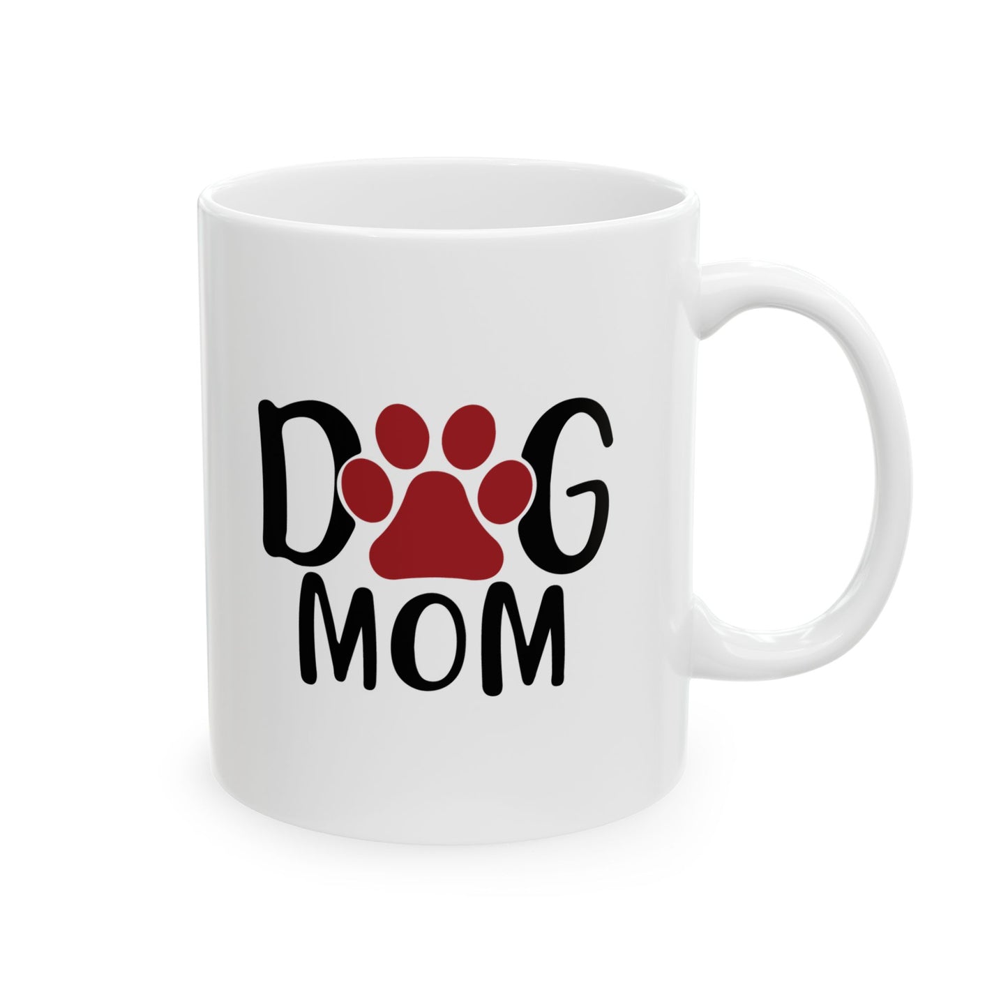 Dog Mom Ceramic Mug - Perfect Gift for Pet Lovers
