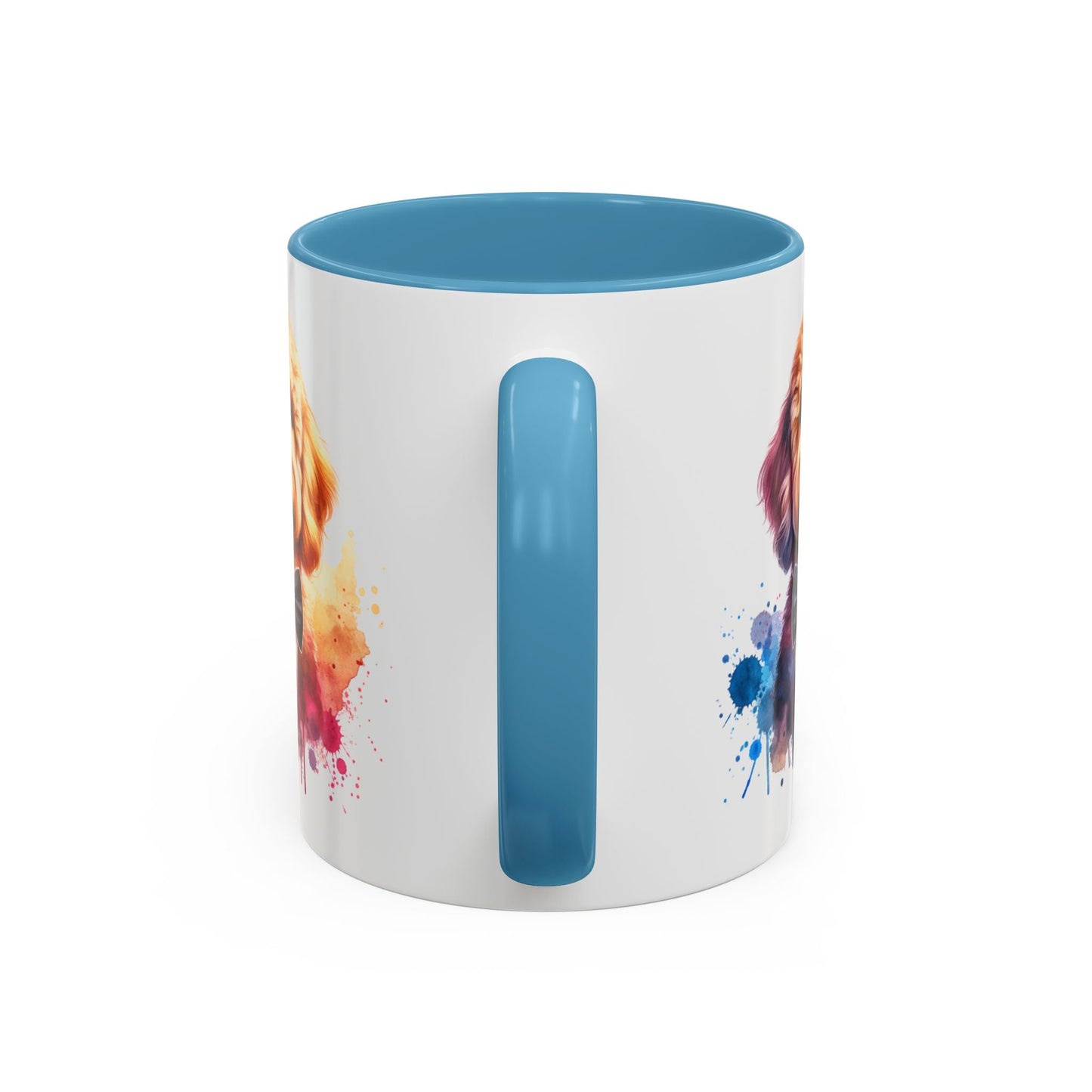 Watercolor Dog Lover Coffee Mug - 11oz & 15oz Accent Mugs for Pet Owners | Purrfect Pet Haven
