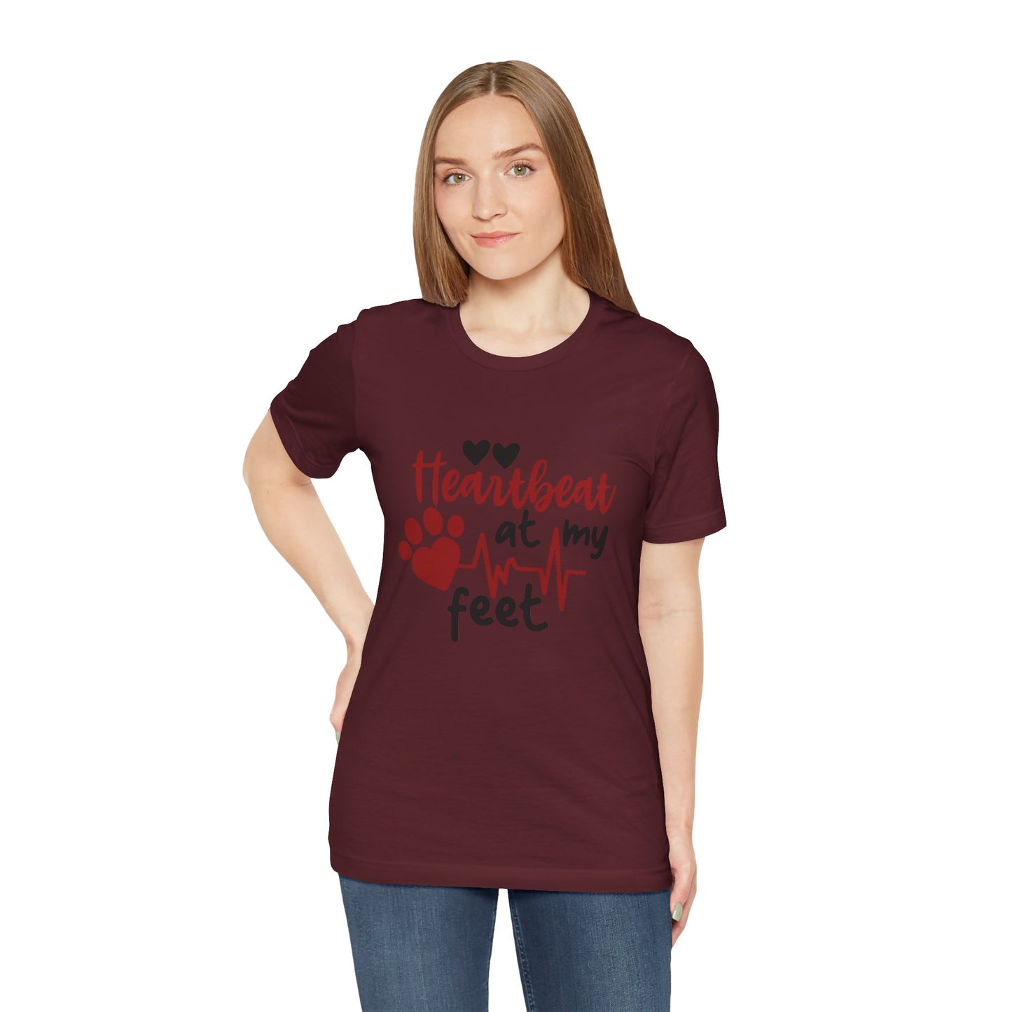 Heartbeat at my Feet - Unisex Tee
