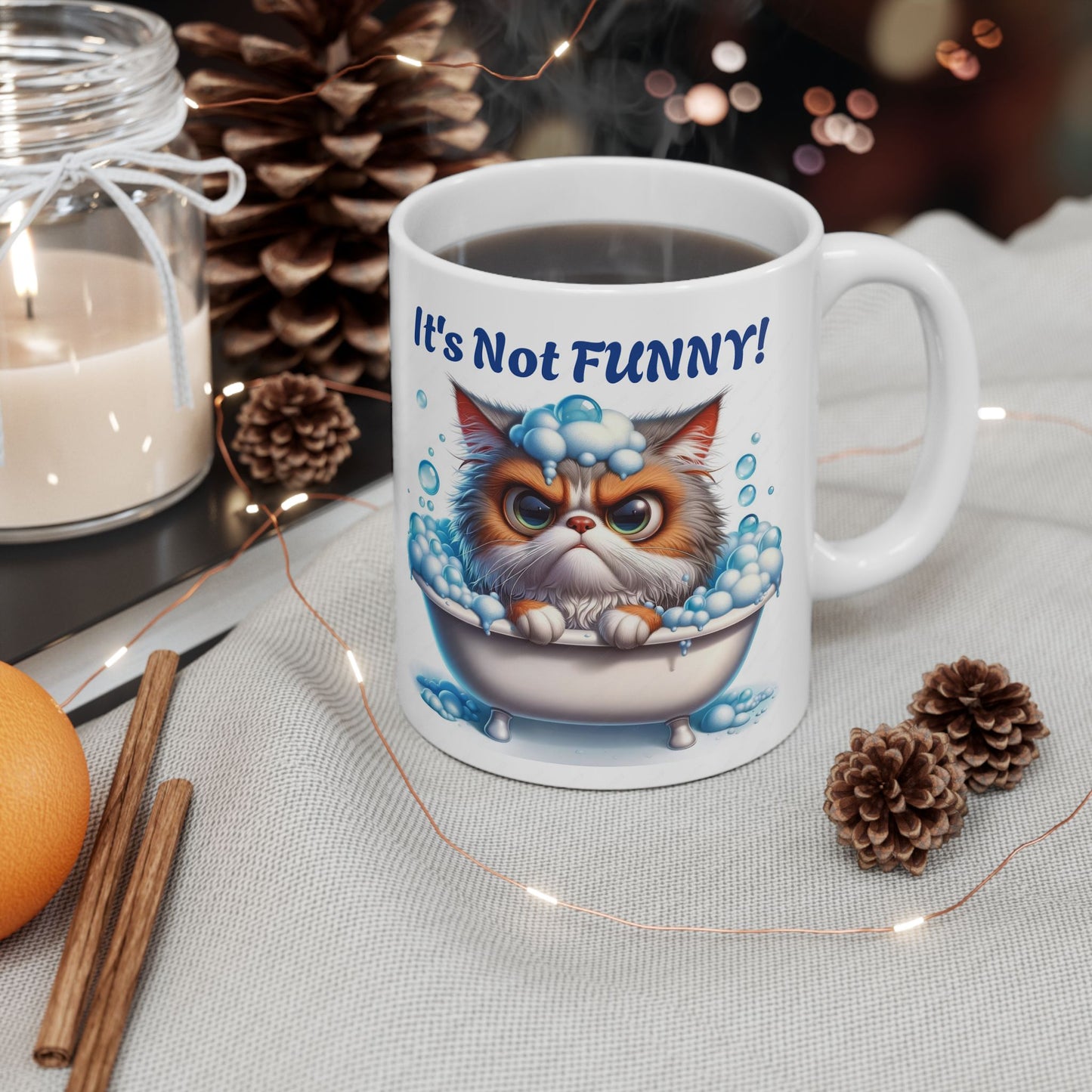 Funny Cat Ceramic Mug - Perfect Gift for Cat Lovers | Purrfect Pet Haven