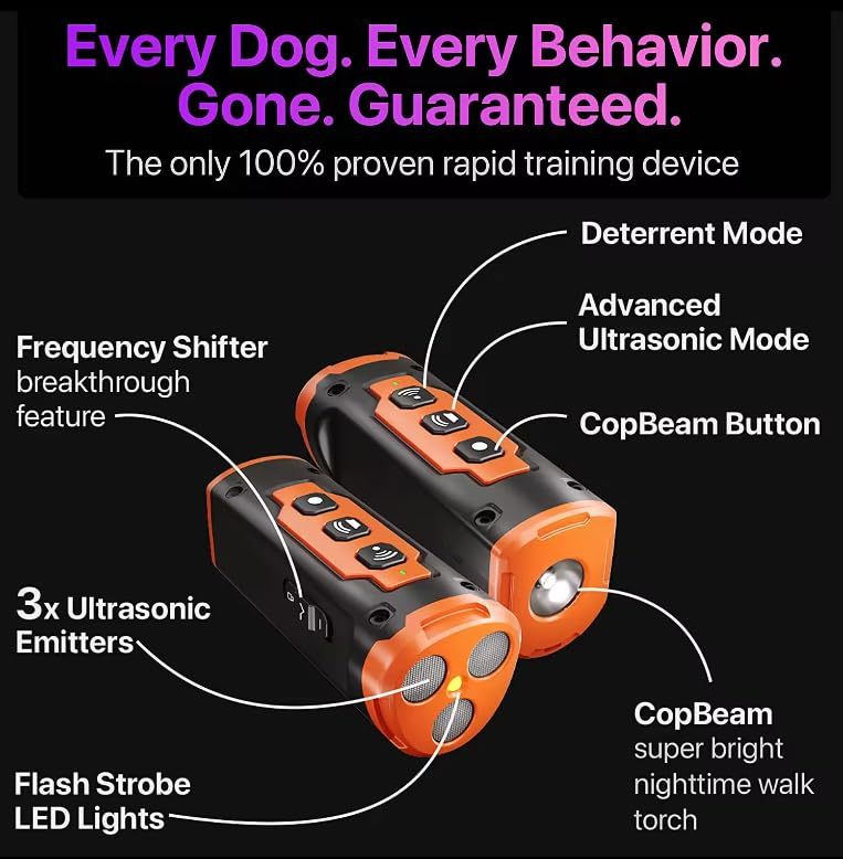 Dog Bark Deterrent Device - Professional Training
