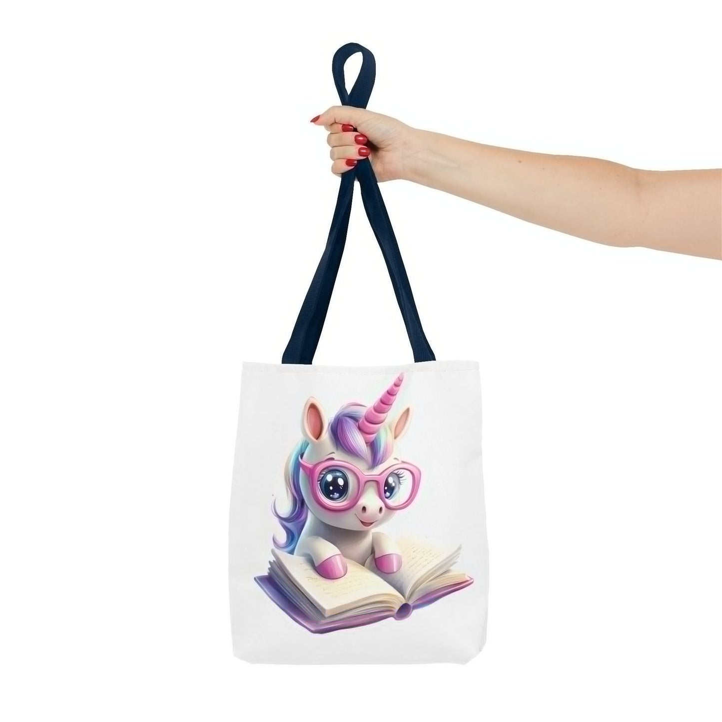 Cute Unicorn Reading Tote Bag - Perfect for Book Lovers | Purrfect Pet Haven