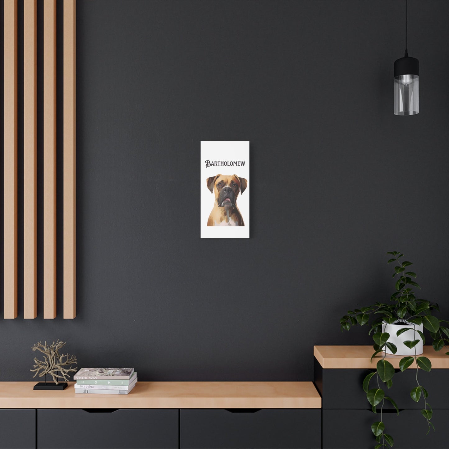 PAW-sonalized White Canvas Print | Upload Photo~Choose size | Purrfect Pet Haven