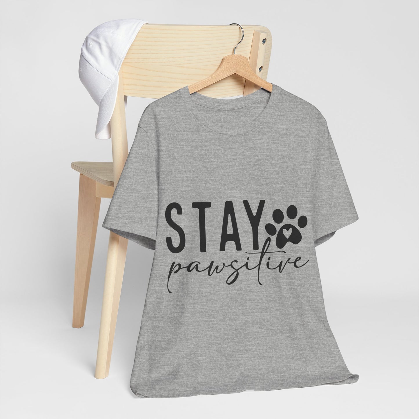 Stay Pawsitive Unisex Tee