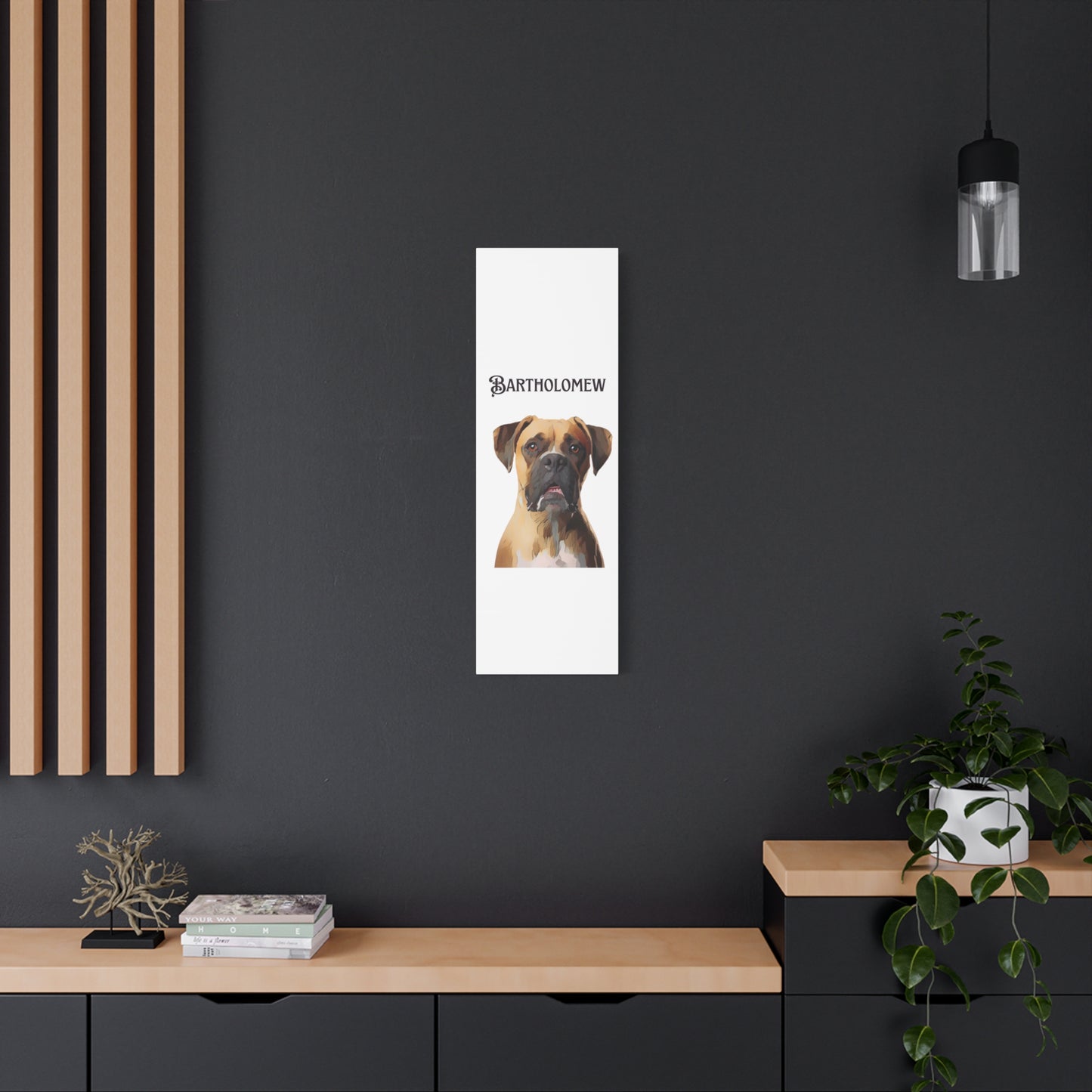 PAW-sonalized White Canvas Print | Upload Photo~Choose size | Purrfect Pet Haven