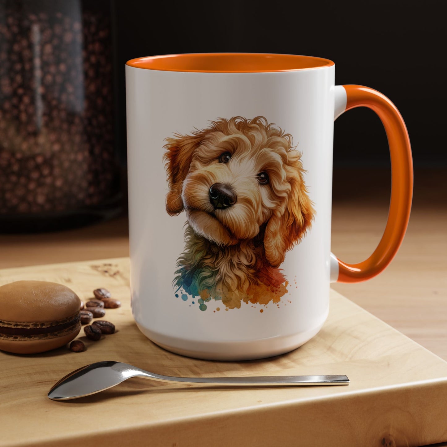 Cute Dog-Themed Accent Coffee Mug - Perfect for Animal Lovers | Purrfect Pet Haven