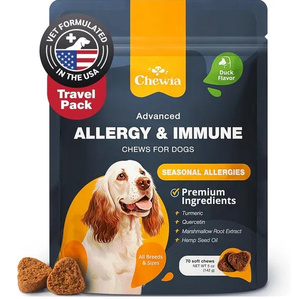 Dog Allergy Relief Chews - Itch Support - Purrfect Pet Haven