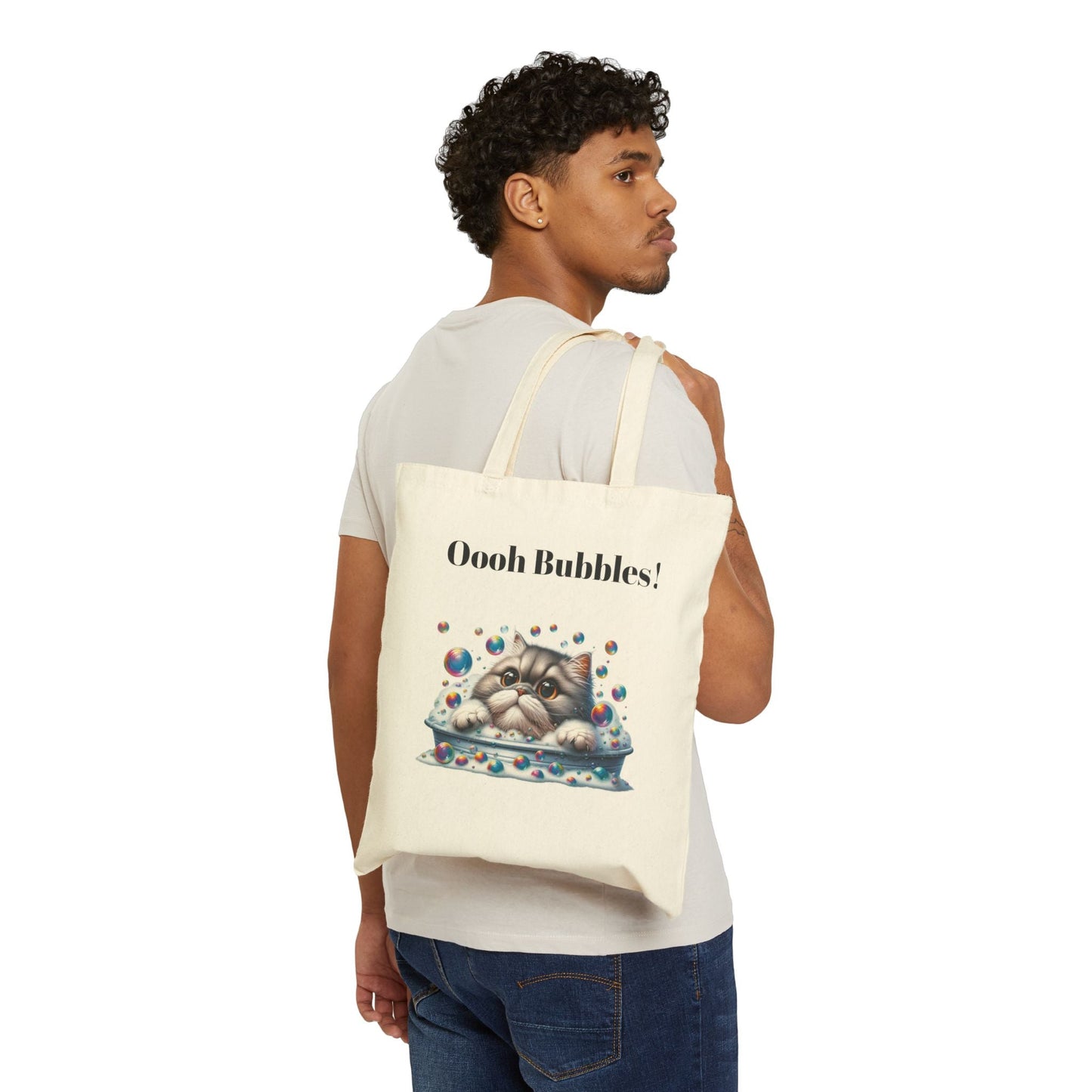 Cotton Canvas Tote Bag | Purrfect Pet Haven