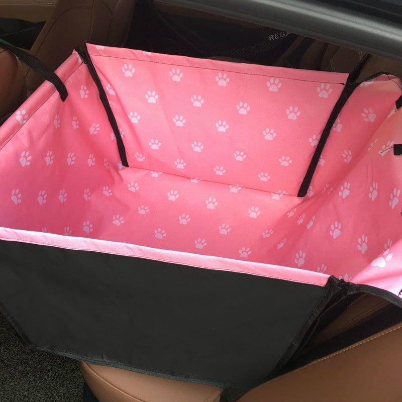 Waterproof Pet Rear Printed Double Layer Car Protection Mat