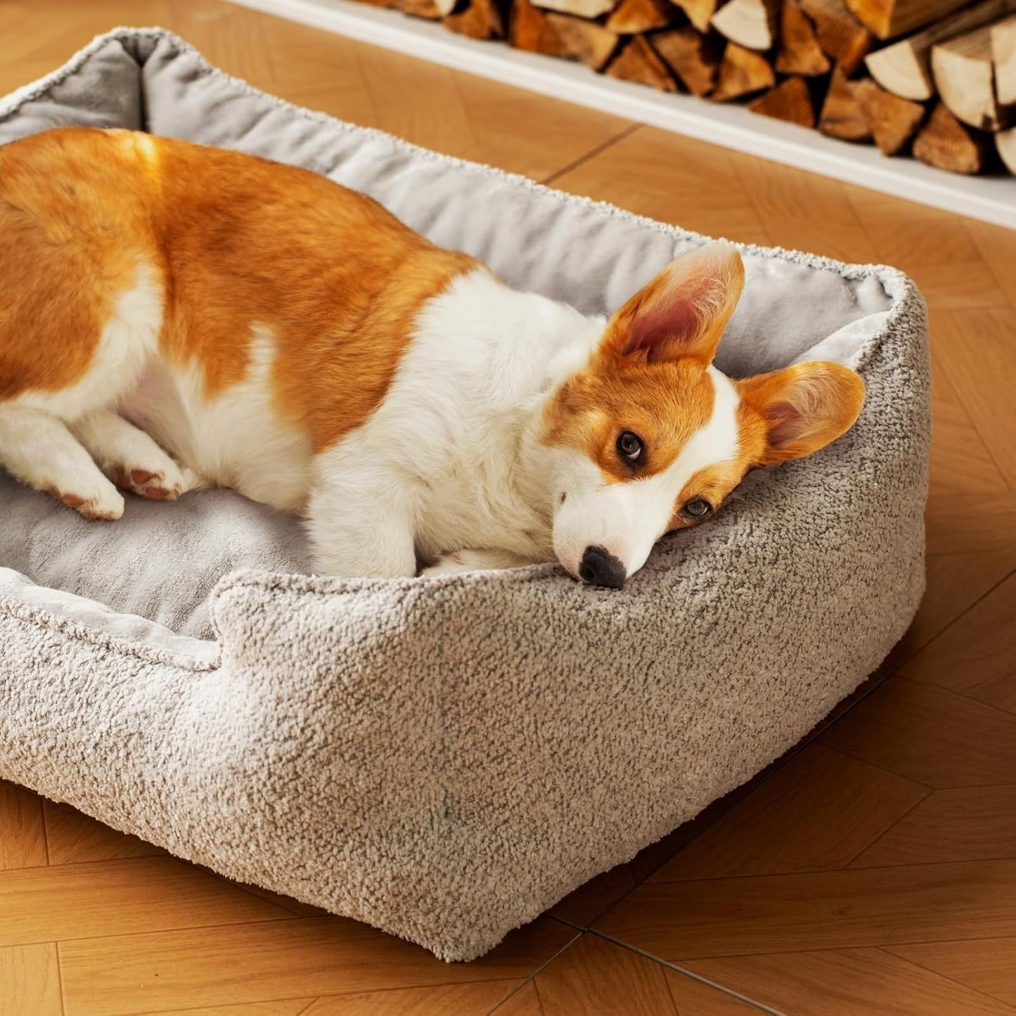 Rectangle Pet Bed - Medium Warming Calming