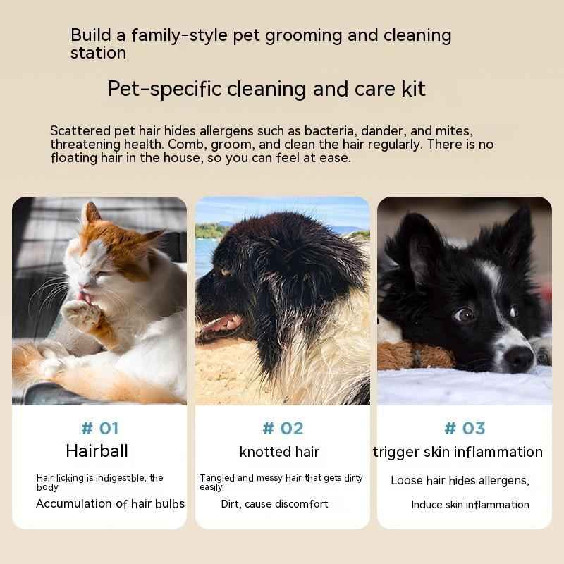 Pet Grooming Vacuum for Shedding Season - 6 Professional Tools - Purrfect Pet Haven