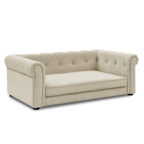 Elegant Rectangular Pet Sofa Bed For Medium And Large Dogs