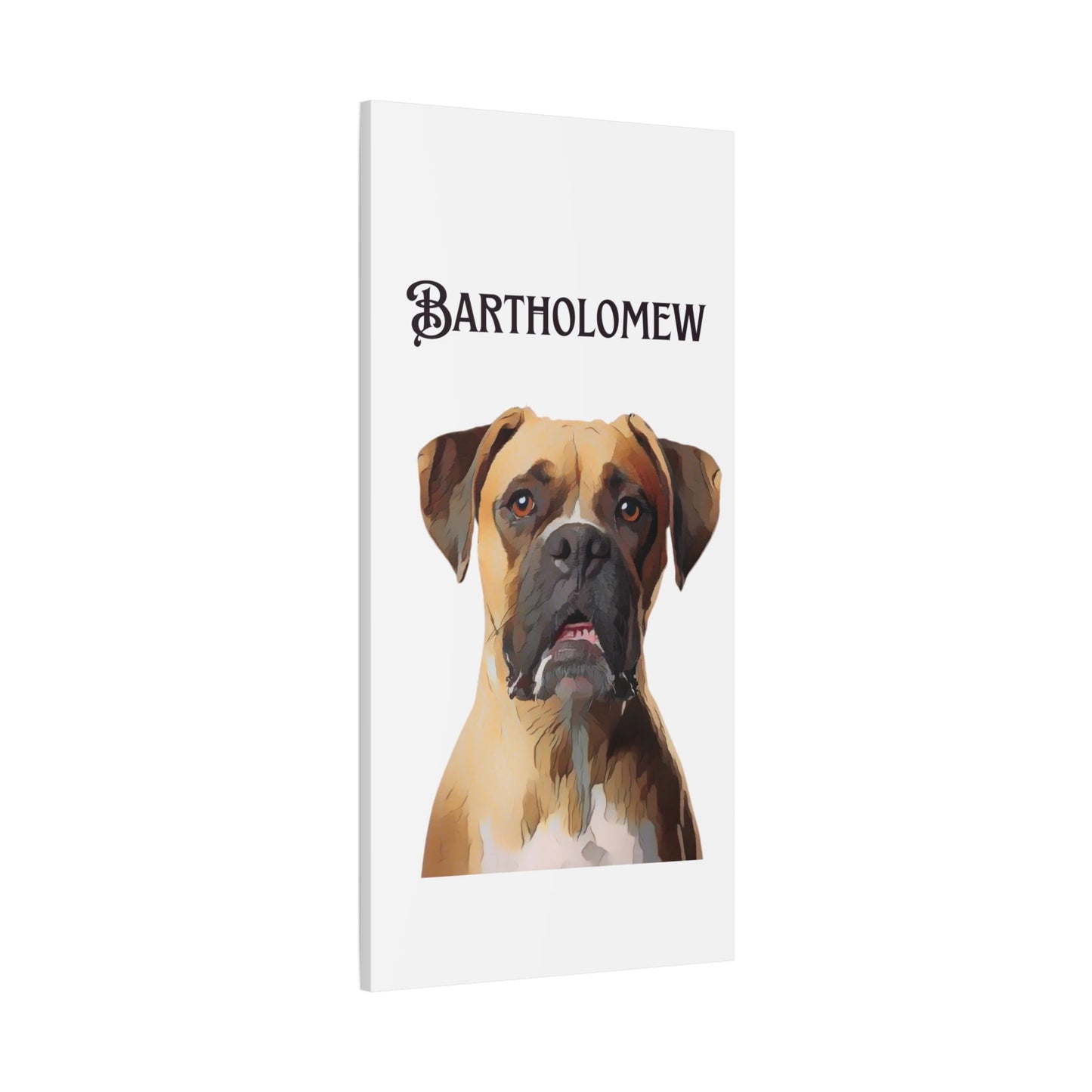PAW-sonalized White Canvas Print | Upload Photo~Choose size | Purrfect Pet Haven