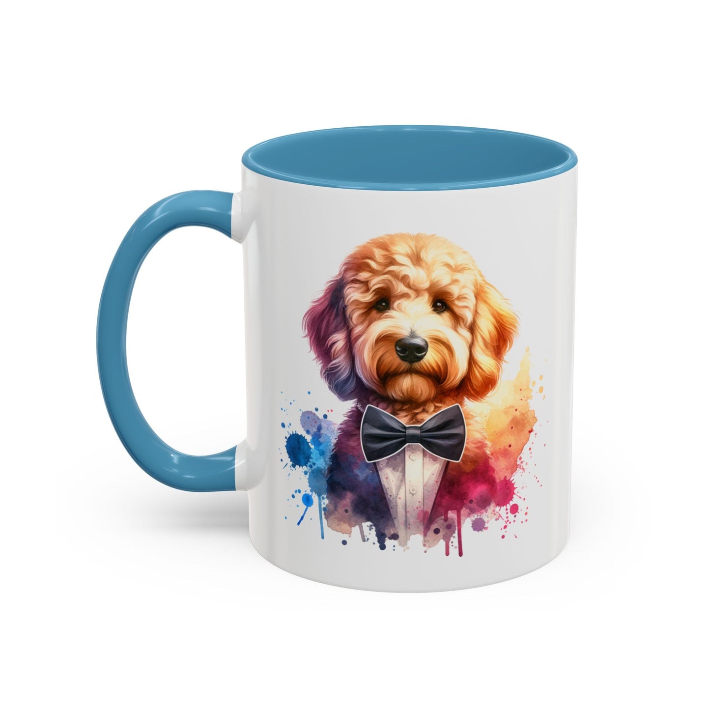Watercolor Dog Lover Coffee Mug - 11oz & 15oz Accent Mugs for Pet Owners | Purrfect Pet Haven