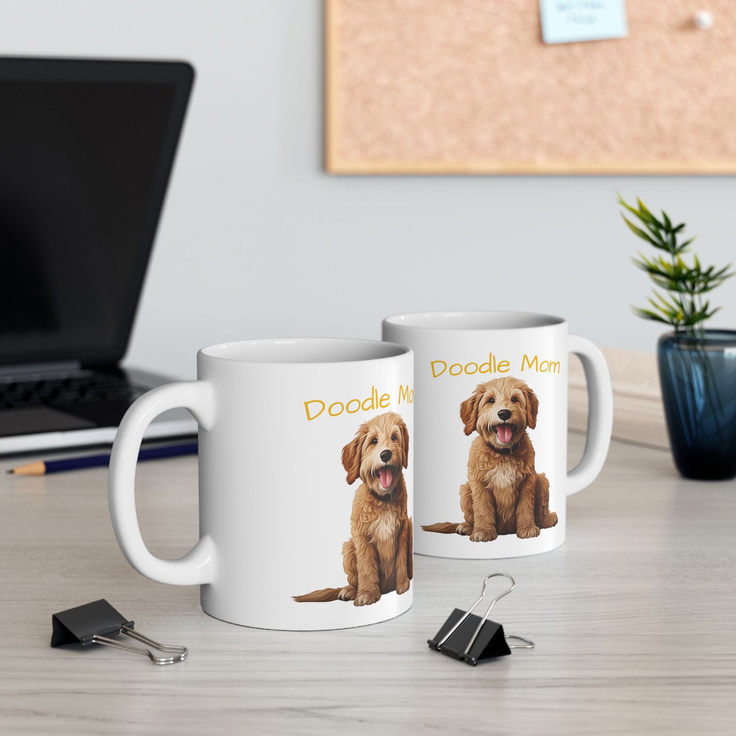 Doodle Dog Mom Ceramic Mug - Perfect Gift for Pet Lovers