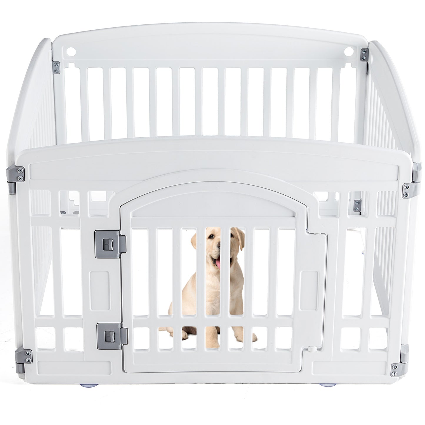 Safe & Reliable Dog Play Fence - Portable Pet Exercise Pen
