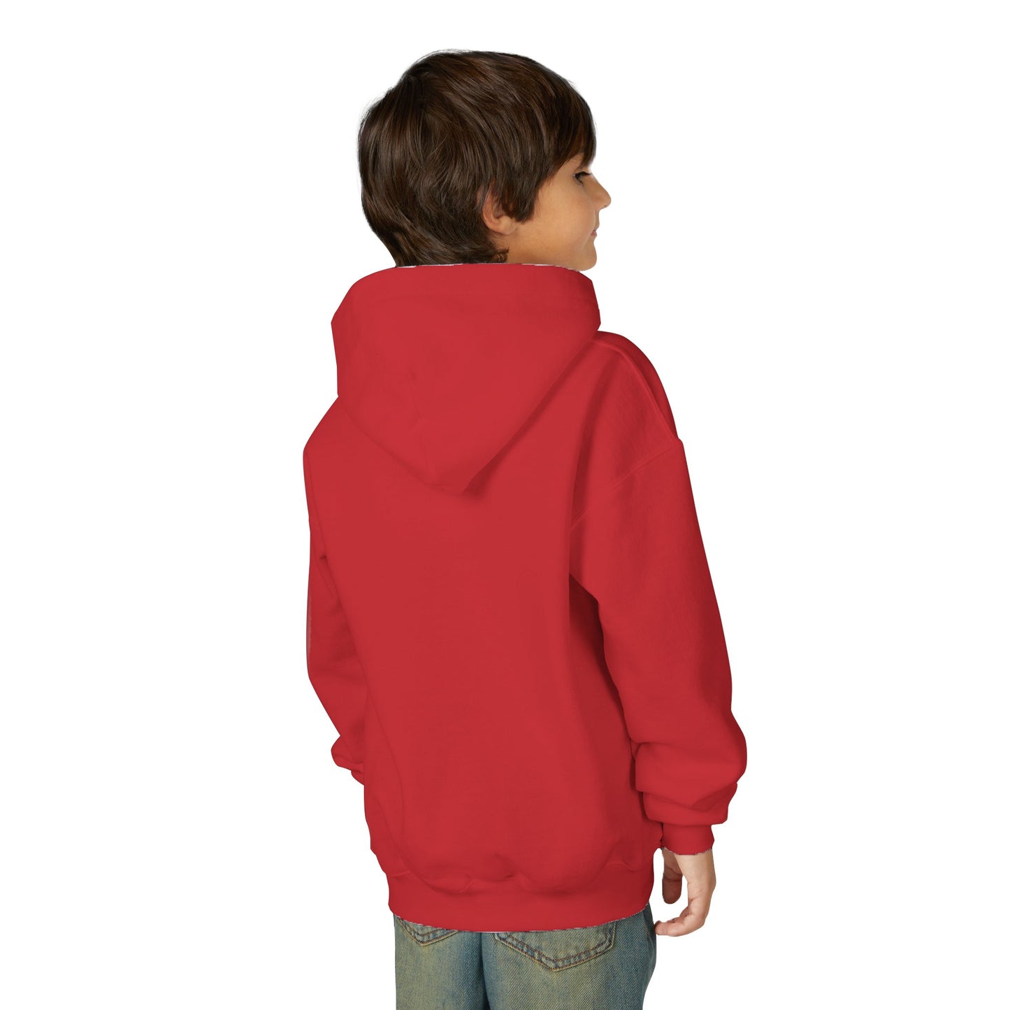 Adorable Cat Halloween Hoodie - Youth Spooky Season Sweatshirt