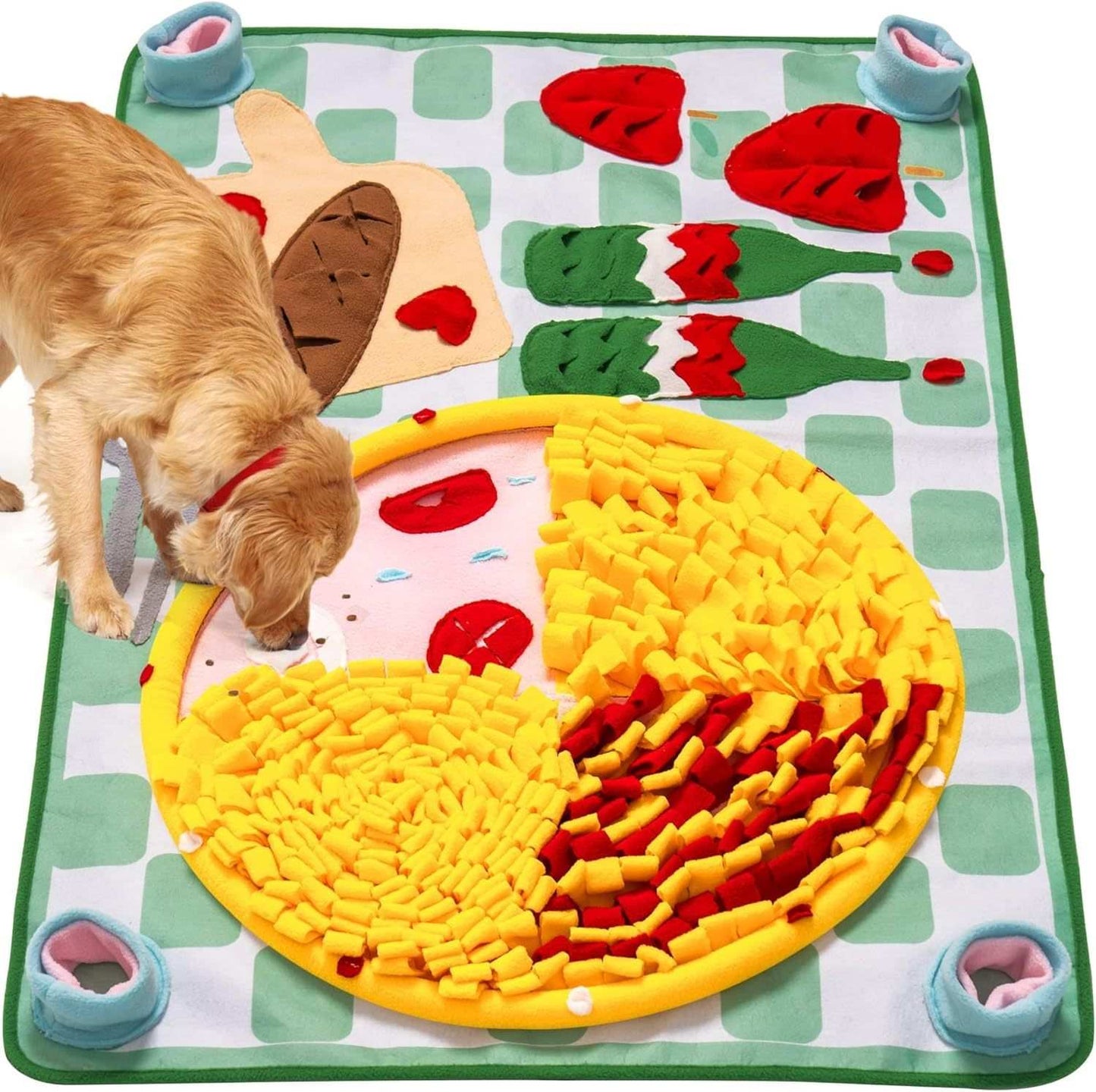 Washable Snuffle Mat For Dogs - Slow Feeder Puzzle Mat - Purrfect Pet Haven