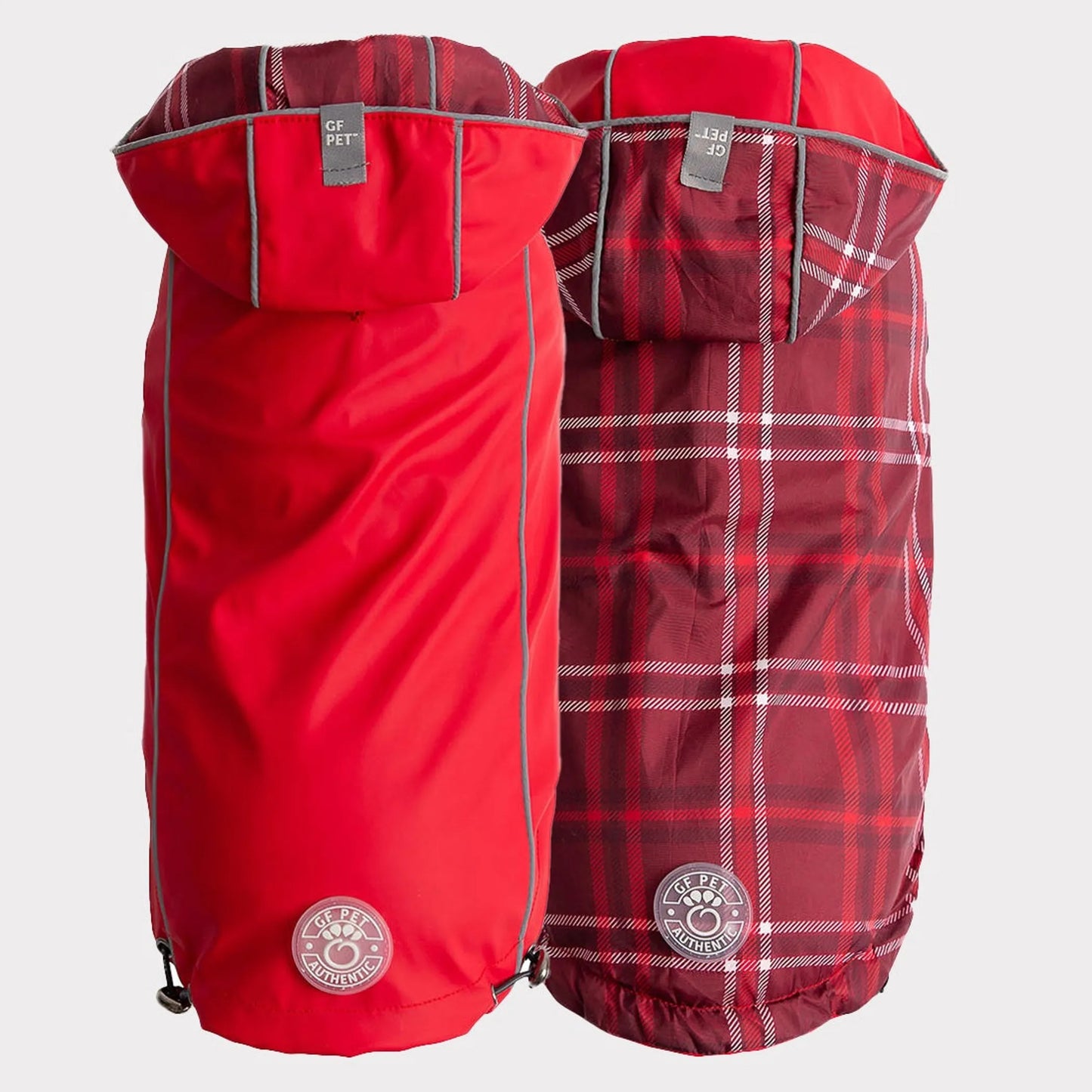 GF Pet Reversible ElastoFit Dog or Puppy Raincoat