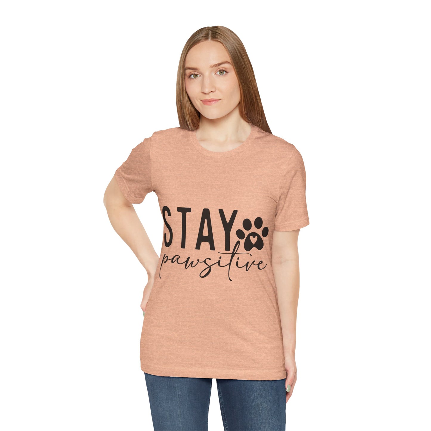 Stay Pawsitive Unisex Tee